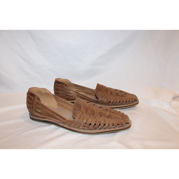 Nisolo Leather Sandal Huarache Men\'s TOBACCO BROWN NIB SZ 13 MSRP $150 main image 7